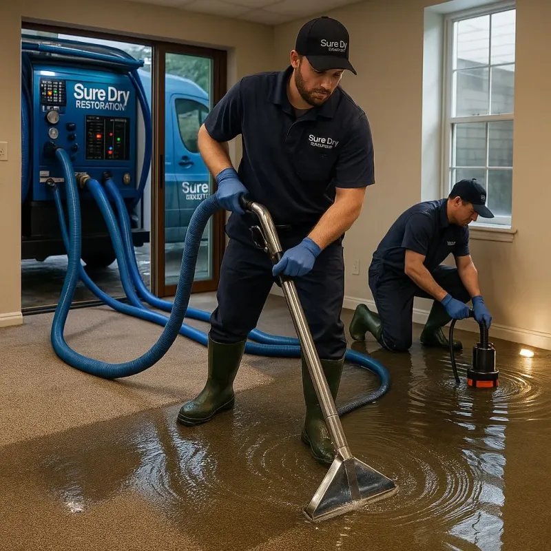 Water Extraction and Removal process in Ben Lomond, CA